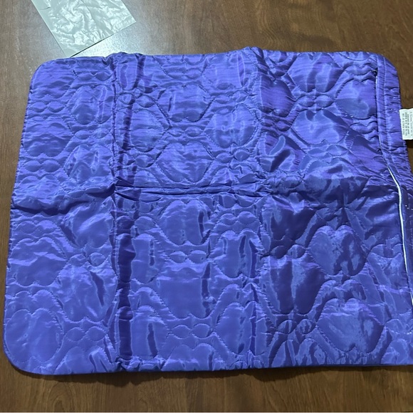 Vintage quilted throw pillow cover NWOT - Picture 2 of 4